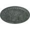 Ekena Millwork Tristan Ceiling Medallion (Fits Canopies up to 5 1/2"), 26"OD x 3"P, Athenian Green Crackle CM26TNAGC - alternate 3